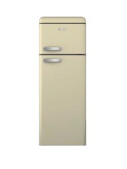 Swan Sr11010C 55Cm Retro Top Mount Fridge Freezer - Cream